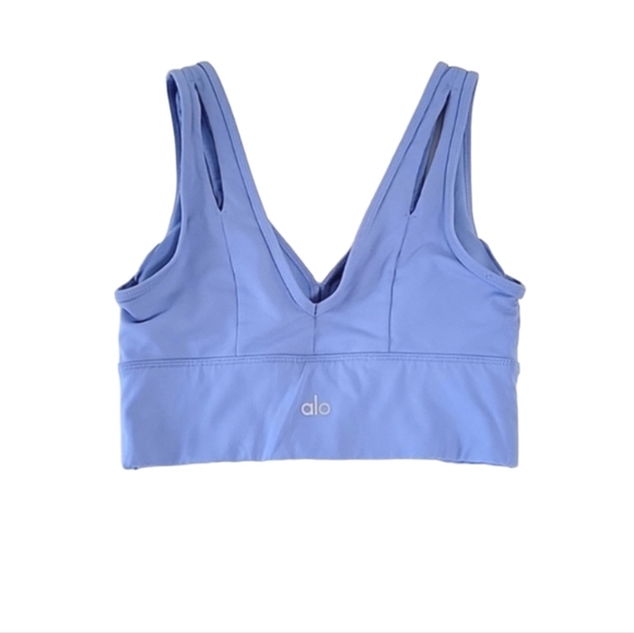 ALO Yoga Other - Alo Yoga Women's Marine Blue Solid United Longline Sports Bra Size XSmall